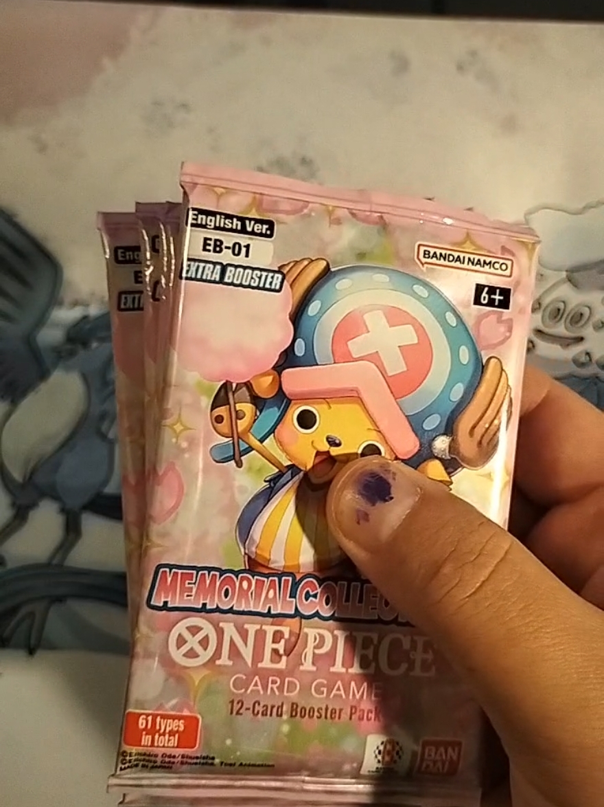 opening memorial collection 6 packs! #onepiecetcg #onepiece 