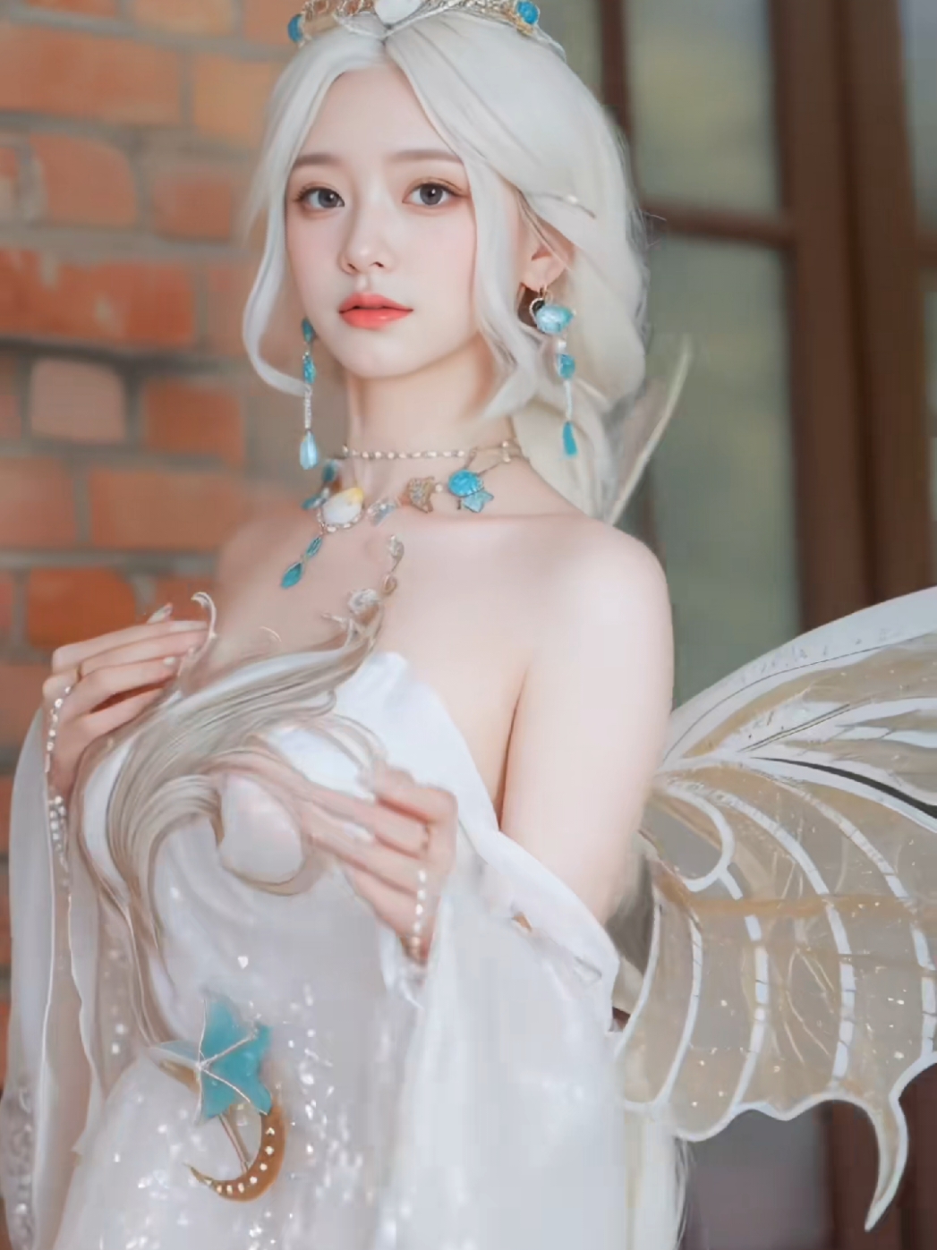 #ai #aiart #4kwallpaper #livewallpaper #4k60fps #4k #cosplay #cos #cotrang #fypシ 