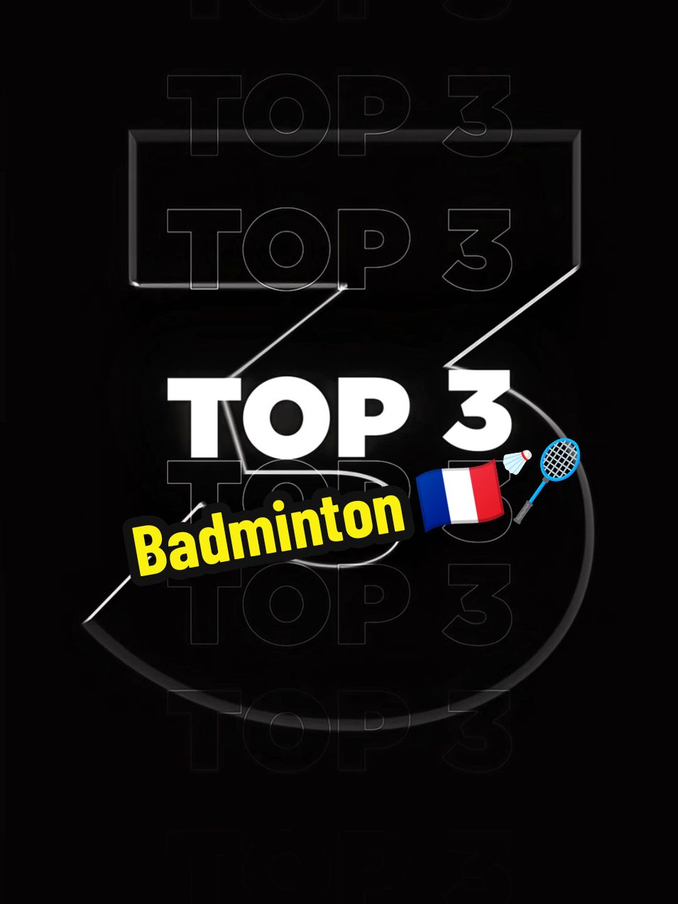 Mon Top 3 Des Meilleurs Matchs 🇫🇷🏸🔥 français cette année #badmintonfrance #badminton #sport #Fitness #motivation #tennis #padel #badmintonlovers 