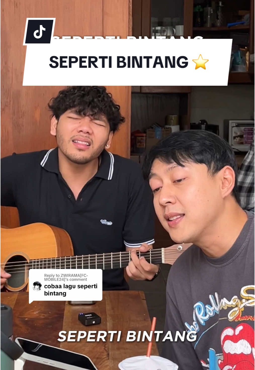 Replying to @ZWIRAMA[FC-MOBILE24] Seperti Bintan versi #AKUSTIKYN ⭐️ Nextnya kita #AKUSTIKYN pake lagu apa ya 🤔 #YovieAndNuno 