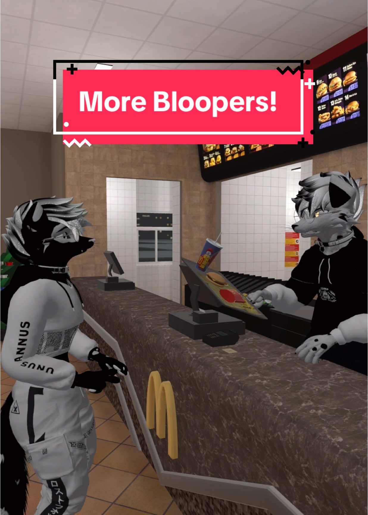 Another chaos comp. Y’all like the behind the scene stuffs?    #Furry #VRChat #VRChatFurry #funny #fakebody #chaos #blooper #bloopers #compilation  #behindthescenes 