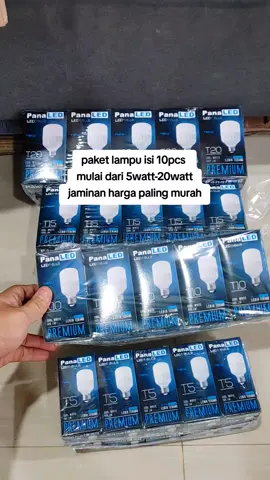 paket isi 10pcs  jauh lebih murah #lampumurah #lampuled #lampu #lampupanaled #lampuledpanaled #lampu5watt #lampu10watt #lampu15watt #lampu20watt 