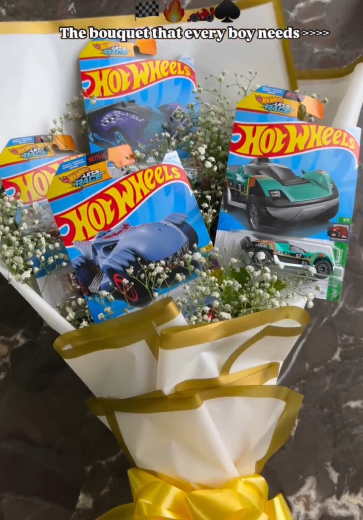 Every boy deserves the ultimate surprise a Hot Wheels bouquet packed with speed, style, and thrill! 🏎️🔥 It’s not just a gift; it’s a dream on wheels.✨ Place your orders now.  #hotwheels #hotwheelscollectors #hotwheelsforsale #hotwheelsmalaysia #hotwheelssrilanka #viral #trending #srilanka 