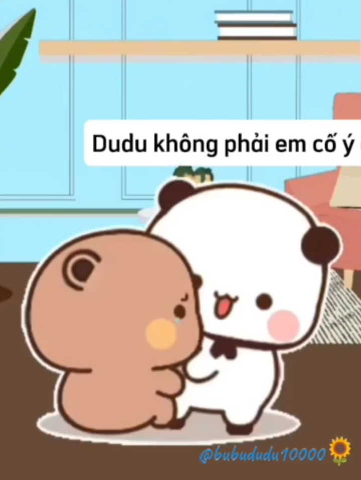 Bubu hư quá làm Dudu khóc rồi #一二布布#bubududu#fybシ#fypシ