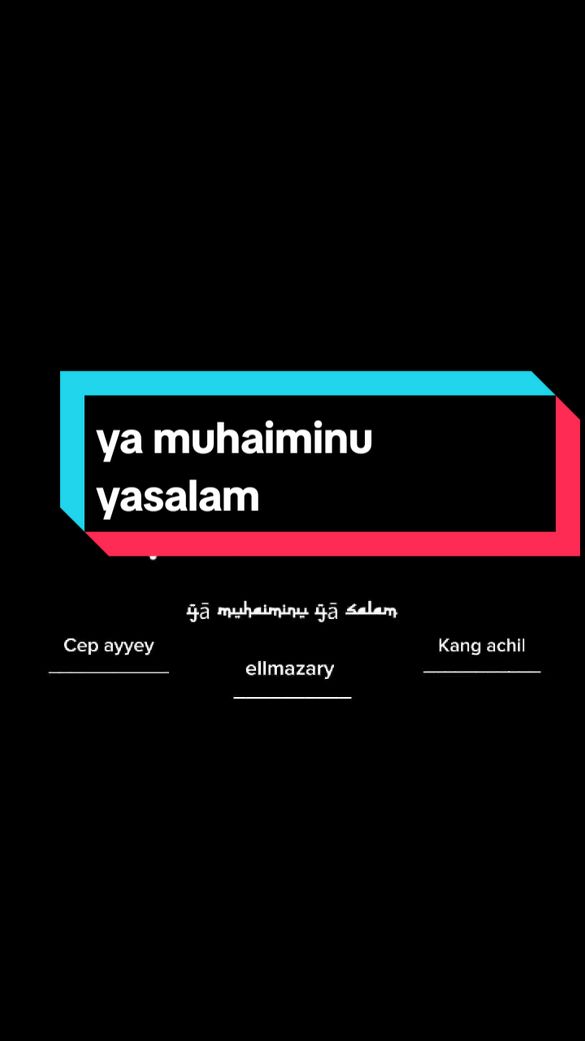 di ademin dulu lur🥺 • • • #yamuhaiminuyasalam #sholawat #coversong #liriksholawat #fypシ゚ #bismillahfyp  @ellmazary @𝐀𝐜𝐡𝐢𝐥𝐥 