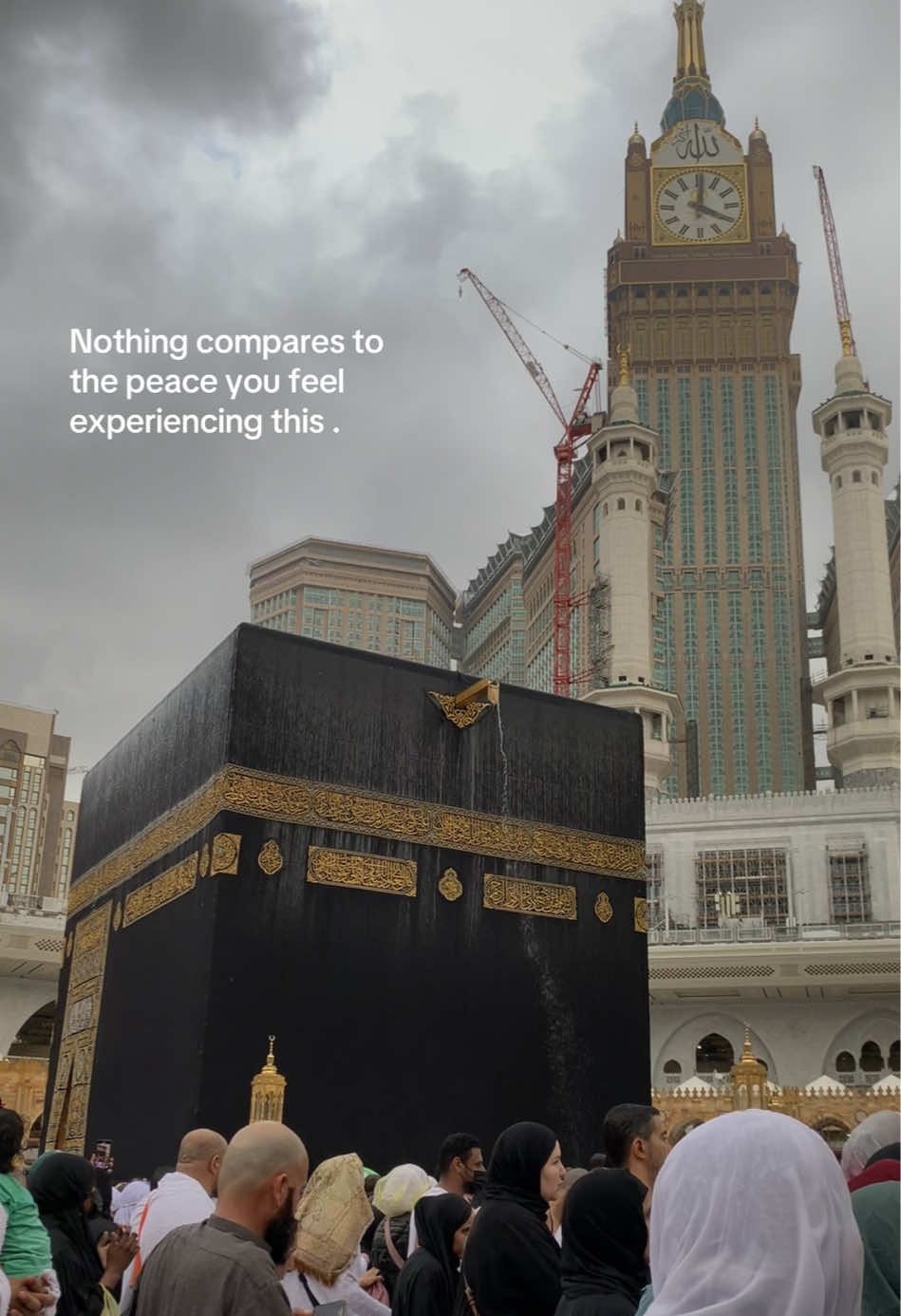 May Allah grant us the opportunity to experience this over again . 🤍🕋  #umrah #makkah #islamic_video 