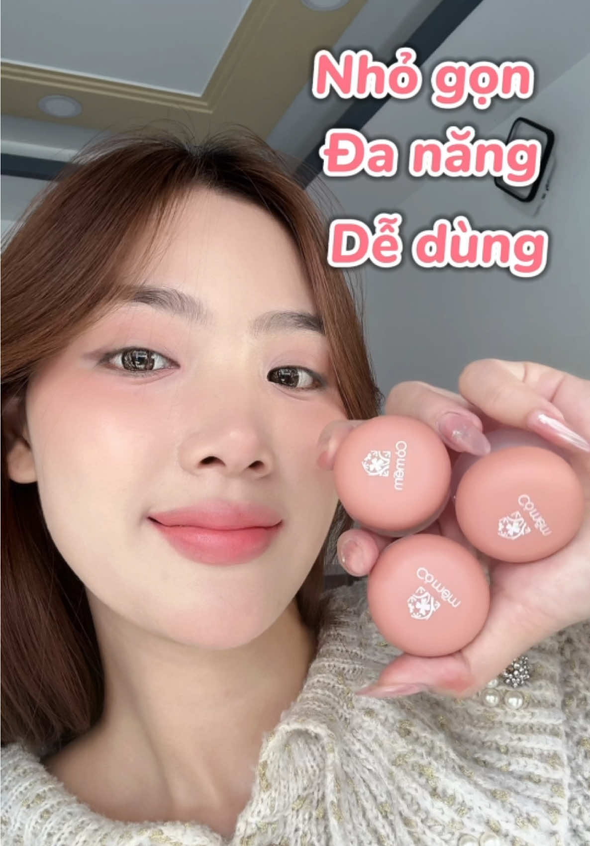 Kem trang điểm 3n1 dùng được cho cả mắt má môi nè mấy bà ơiii  #makeup #comem #myphamthiennhien #reviewlamdep #biquyetlamdep #GocLamDep 