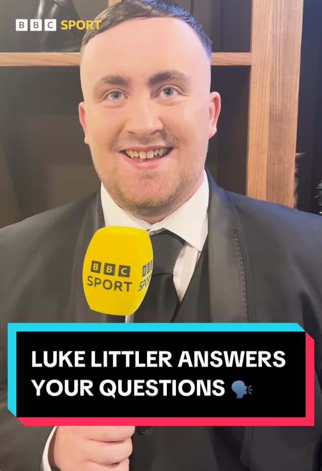 Luke Littler answers your Ask Me Anything questions! 🎤 #Darts #PDCDarts 