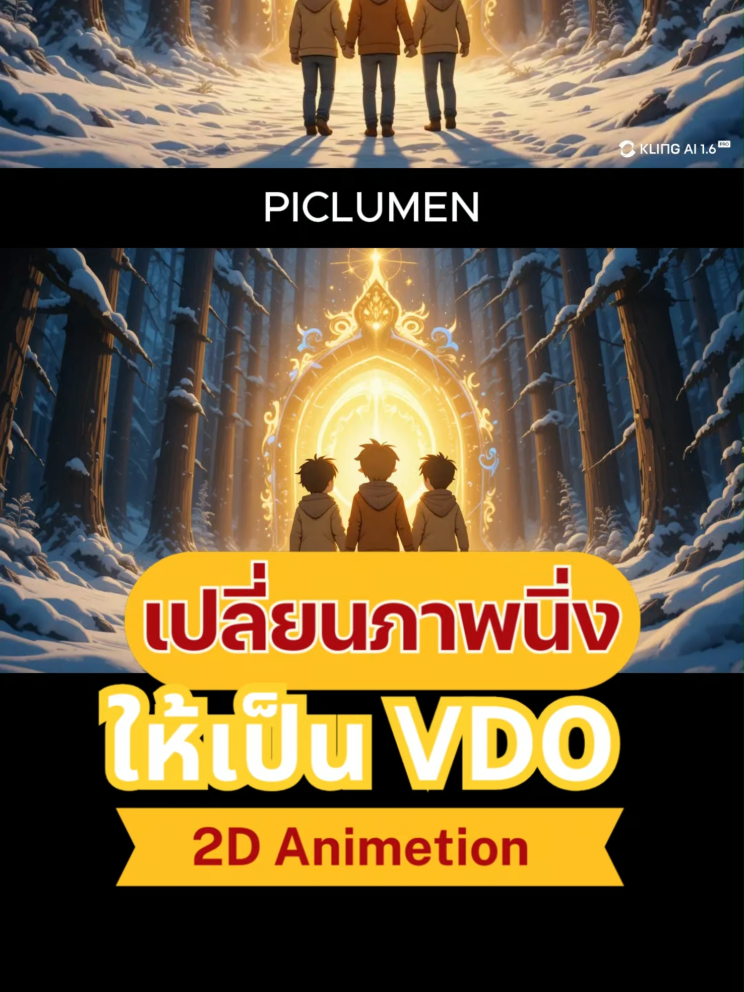 พามาลองเปลี่ยน ภาพนิ่งเป็น การ์ตูน 2D Animation กันครับ #triplenext #AI #NewAi