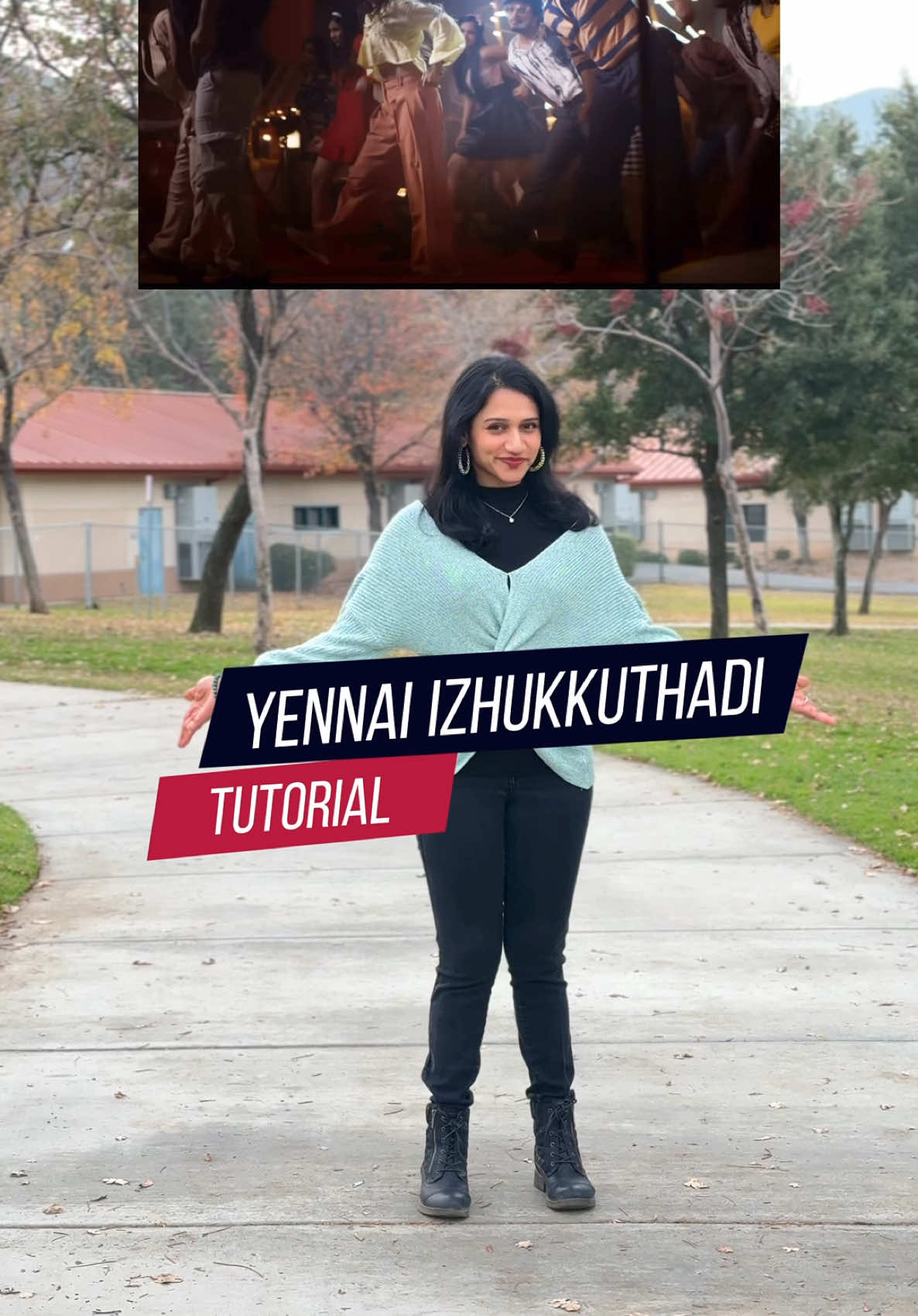 Dance tutorial for the trending Tamil song - Yennai Izhukkuthadi  #jayamravisong #dancetutorial #hookstep #easydancetutorials #indiandance #tamiltiktok 