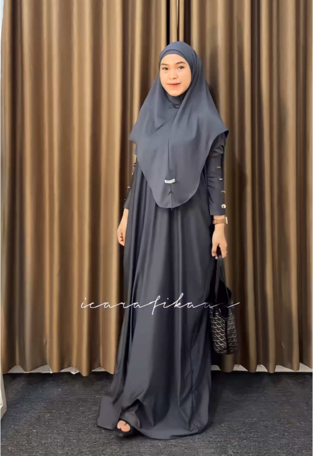 Rekomendasi putfit pakai set abaya buat lebaran 😍