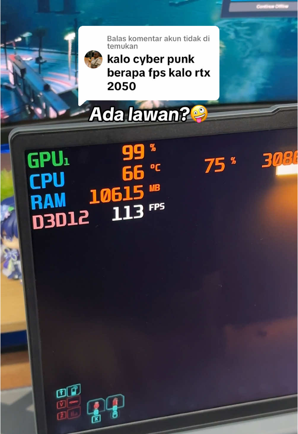 Membalas @akun tidak di temukan Sangat menyala ga nih der fps nya?🫣 #viral #viralkan #viraltiktok #trending #trendingviral #trendinglaptop #masukberanda #saran #kontenviral #fypage 