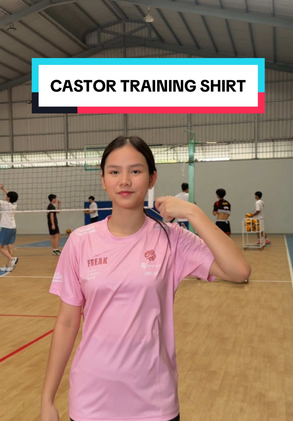 Castor Training Shirt V2 available now #fyp #khmer #cambodia #basketball #បាល់បោះ #clothingbrand #startup 