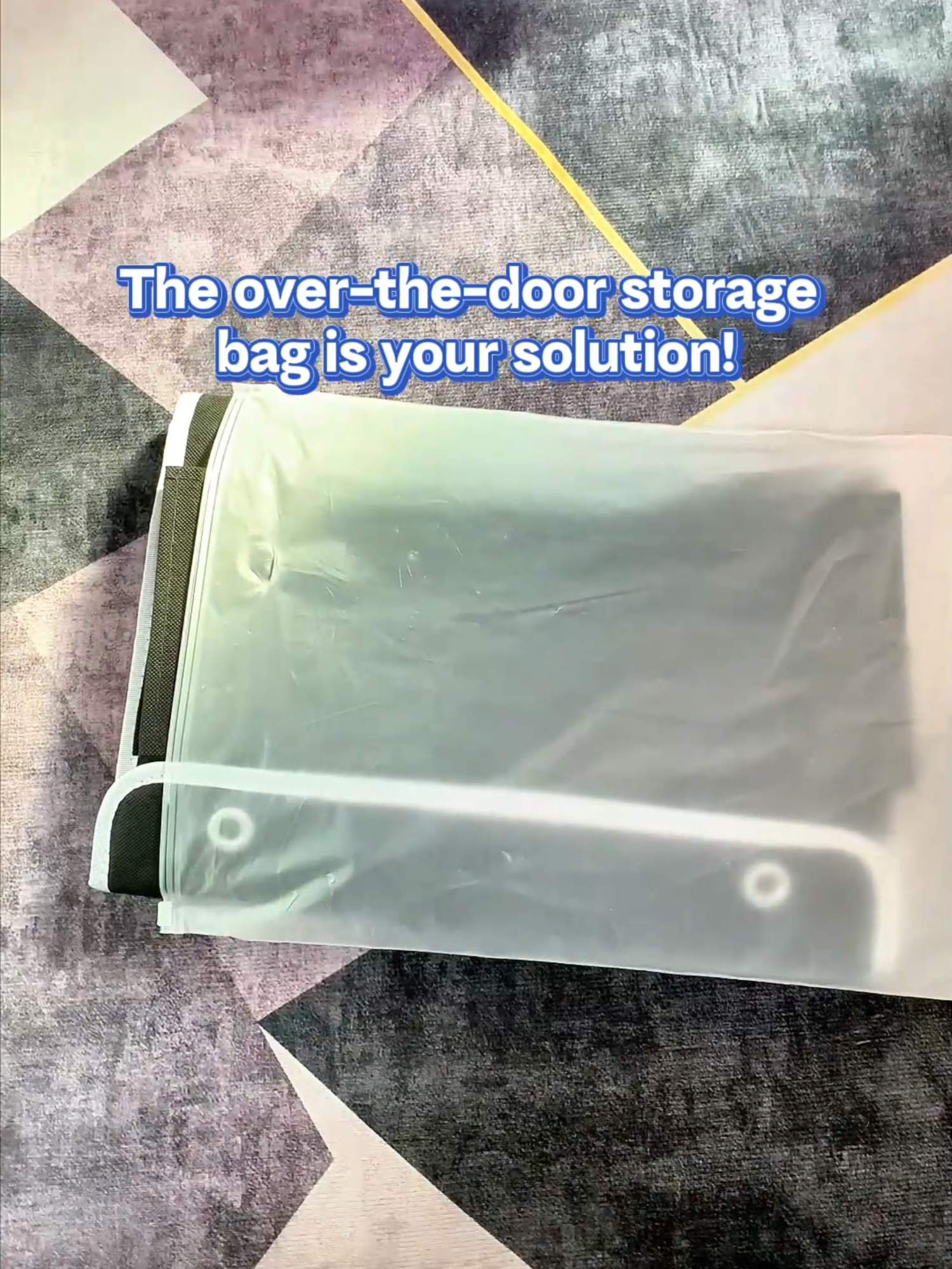 A hidden gem for your door! The hanging door organizer makes tidying up clutter a breeze!#overthedoororganizer #household #foryoupage #tiktokmademebuyit #fyp