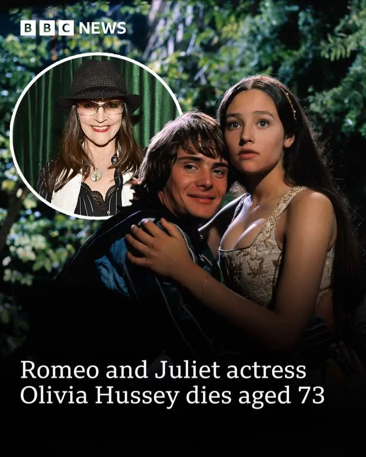 She is known for the 1968 version of Romeo and Juliet and as a former final girl and scream queen. #OliviaHussey #OliviaHusseyEisley #RomeoAndJuliet #JulietCapulet #BlackChristmas #Psycho #ScreamQueen #FinalGirl #Cinema #Film #VintageFilm #BBCNews