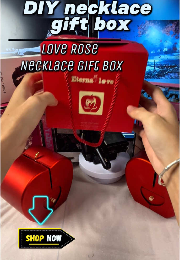 #applegiftbox #TikTokShop #rose #birthday #necklace #applegiftboxnecklace #lovebox #gift #mom #fyp #foryou #Love #tiktokshopmotherday #jewellery #necklaces #heartnecklace #mothersdaygift #spotlightfinds #giftmother #holidaygift #tiktokshopchristmas