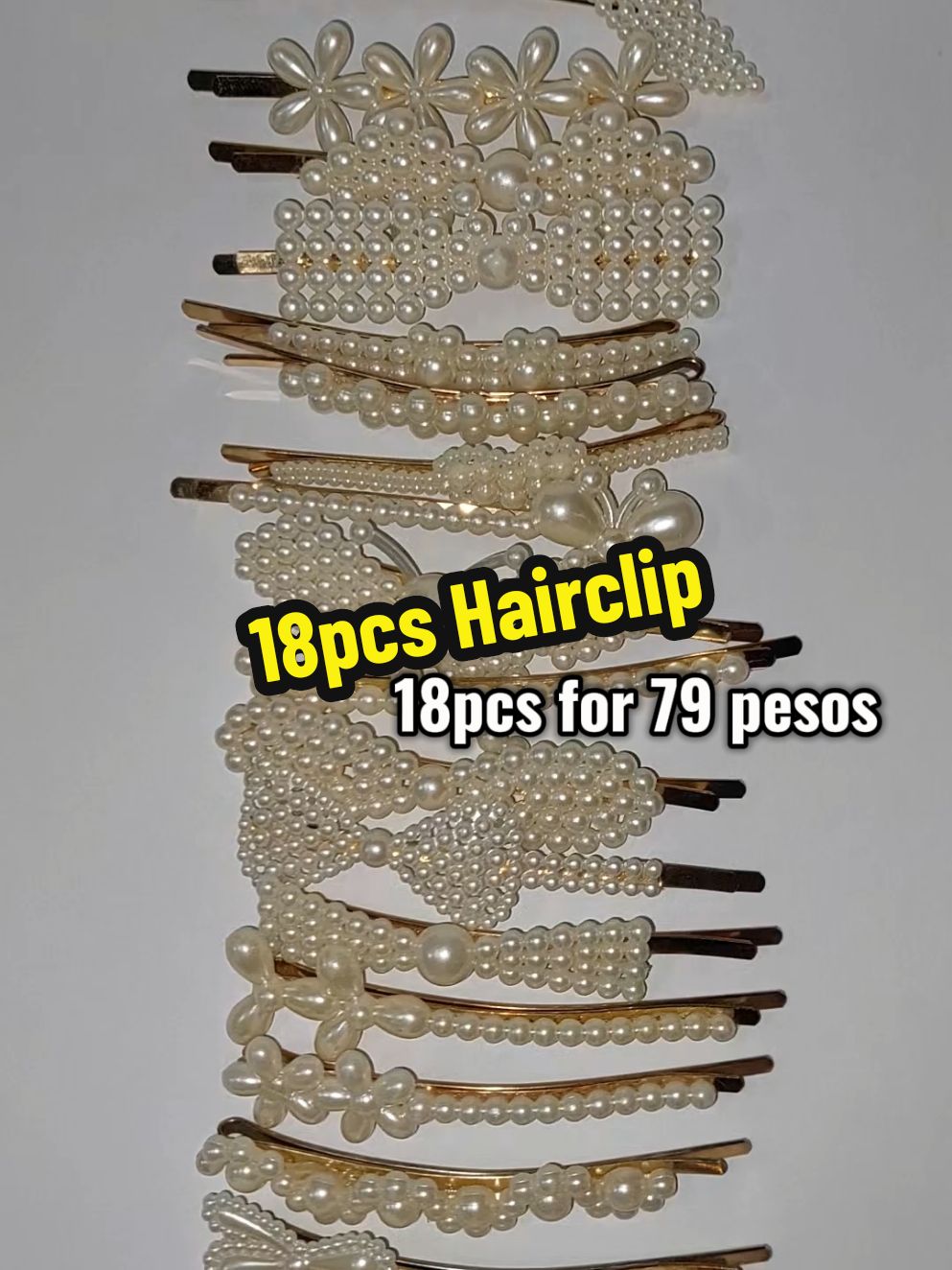 18pcs na Hair Clip, 79 pesos #hairclamp #hairclip #hairaccessories #tiktokfinds #tiktokfindsph #fypp #fyp #fypシ゚viral #foryou #fypage #fyforyou #fyppppppppppppppppppppppp 