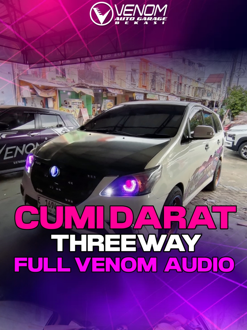 kita Bongkar semua audio yang ada kita ganti dengan Produk threeway dari venom audio,  kita maximalin suara bassnya  juga dengan subwoofer stereo yang pastinya bikin hasil audio makin kerenn. Gimana hasil keren terpasang di kijang Innova  @zexra.2kd  ini cek video nah sekarang ‼️👌🏻🤩 . #venomaudio #venomautogaragebekasi  #venomsound  #venomaudiosystem untuk #caraudio #modifikasi #modifikasimobil di #tokoaudiomobil #tokoaudio #audiobekasi #audiojakarta buat #audiomurah #otomotif #otomotifindonesia produk #subwoofer  #subwooferkolong  #workshop  #tokoaudiomobil mobil #innova #kijanginnova #cumidarat #toyota #toyotainnova 