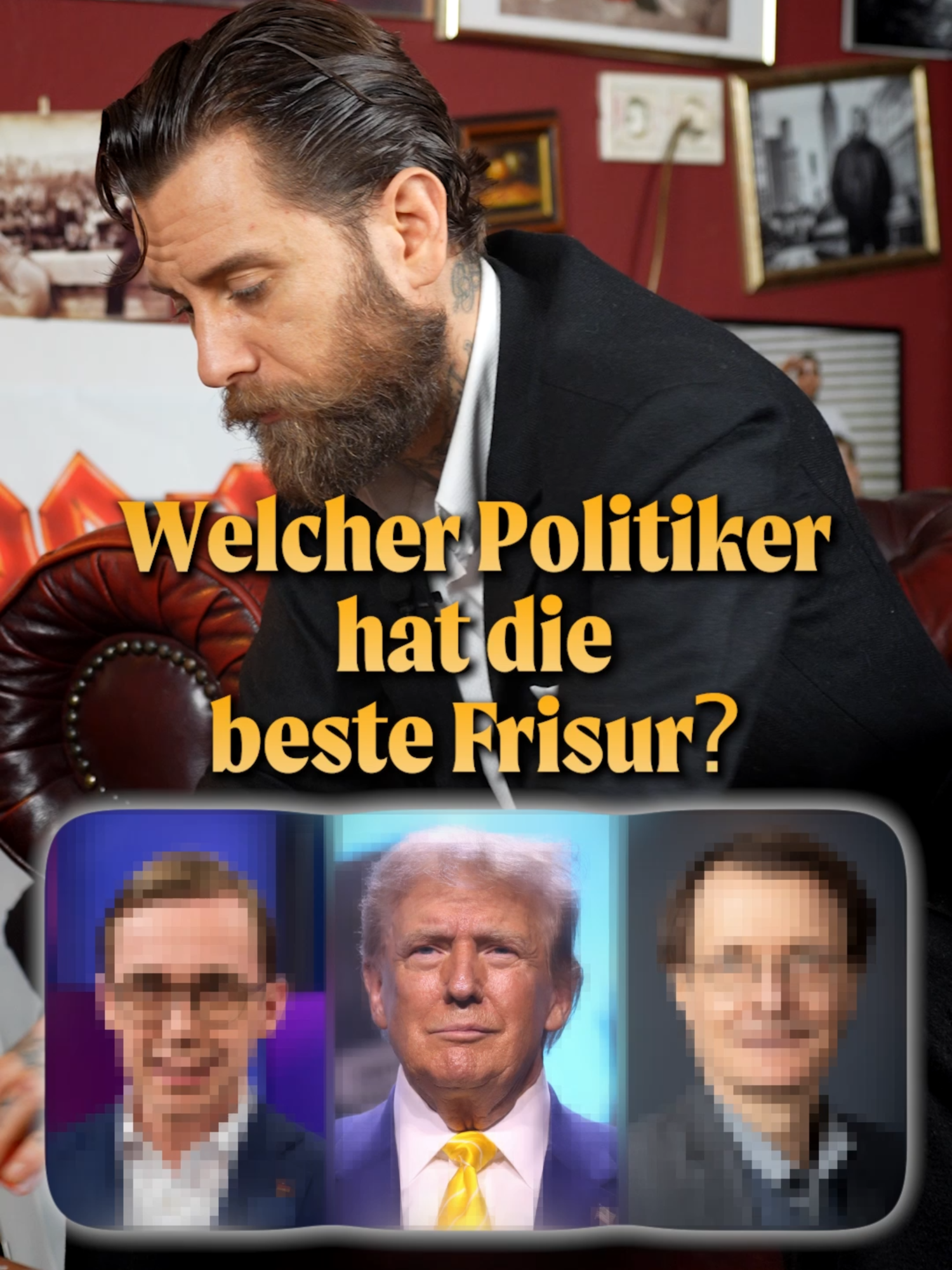 Hättet ihr mit dieser Antwort gerechnet? 😭 #störtebekker #barber #barbershop #barbier #hairstyle #politiker #donaldtrump