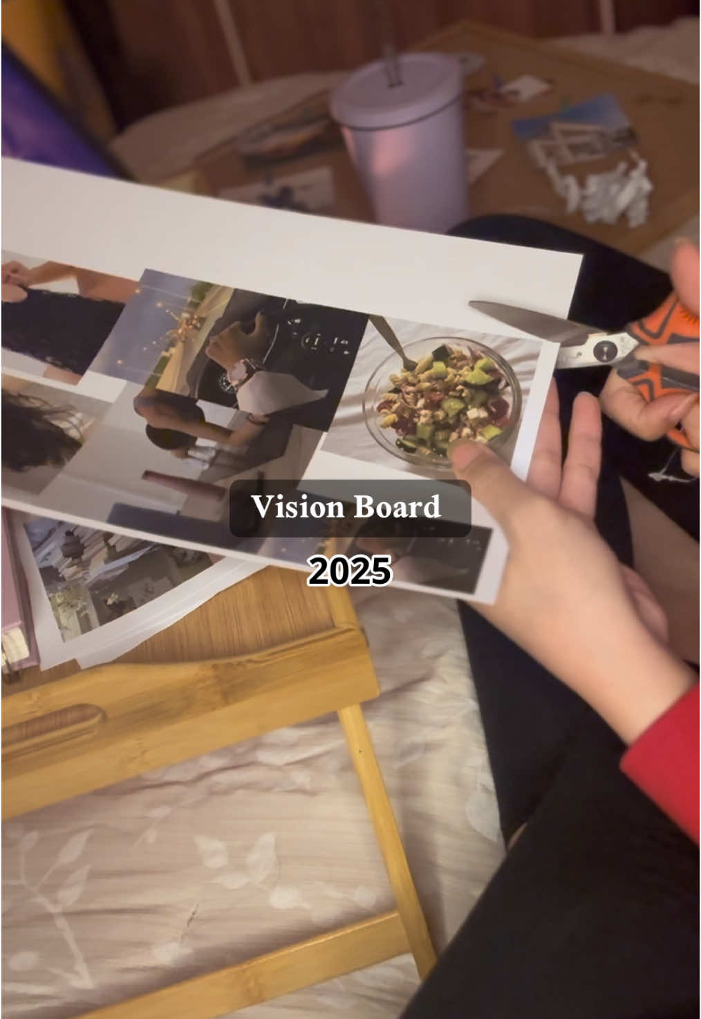 صفحه جديده وما فاتنا الا الشر ✨ #السنه_الجديده #٢٠٢٥ #2025 #فيجن_بورد #visionboard #اهدافي 