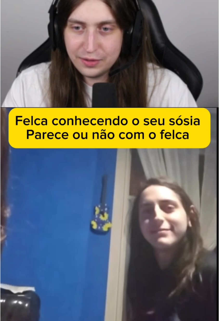 O sósia do felca parece ou não com ele #felca #clips #cortesfelca #clipsdetwitch #felcaedit #sosia #showdetalentos 