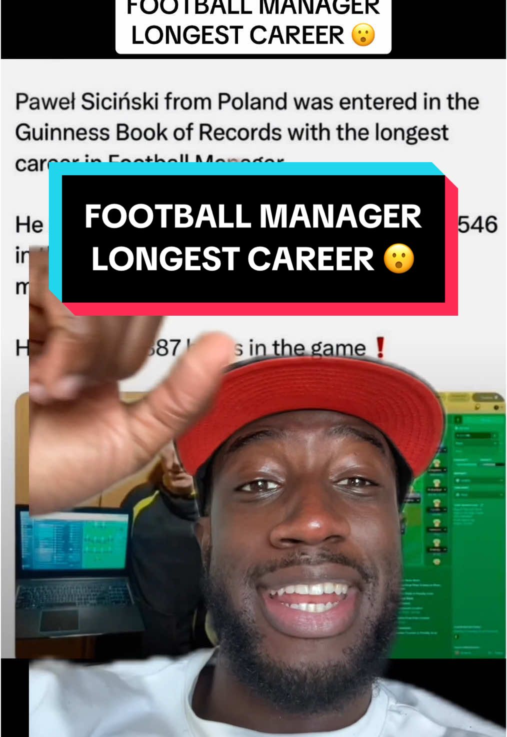 The LONGEST #FootballManager Save EVER 😮 He hasn’t even bought #FM24 😭😭😭 Is this beyond a hobby now? Watch this… #FMTok #Football #Game #WorldRecord #ZimsMula #CapCut 