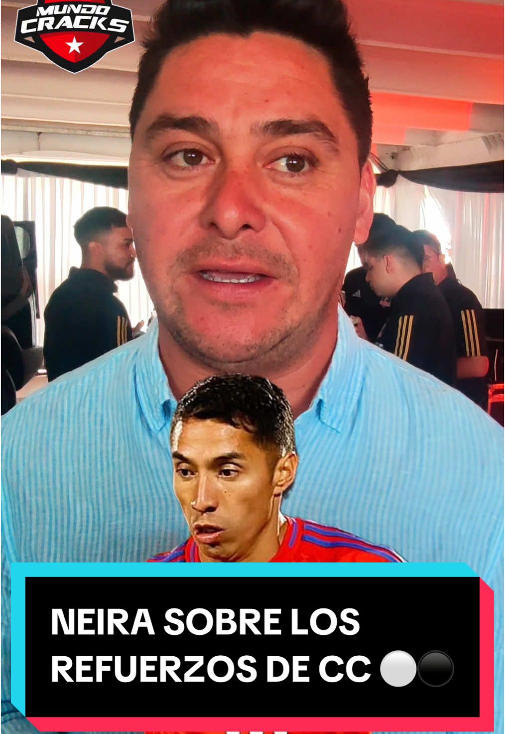 #ColoColo 🇨🇱 | TIENE A SU FAVORITO: Manuel Neira, ex goleador del Cacique, participó en el lanzamiento del centenario de los albos y esto dijo a @mundocrackscl sobre los refuerzos. ¿Qué opinan? 🧐  #ManuelNeira #Cacique #LucianoCabral #Refuerzos #Movidas #Viral #FyP #ParaTi #Chile #MundoCracks 