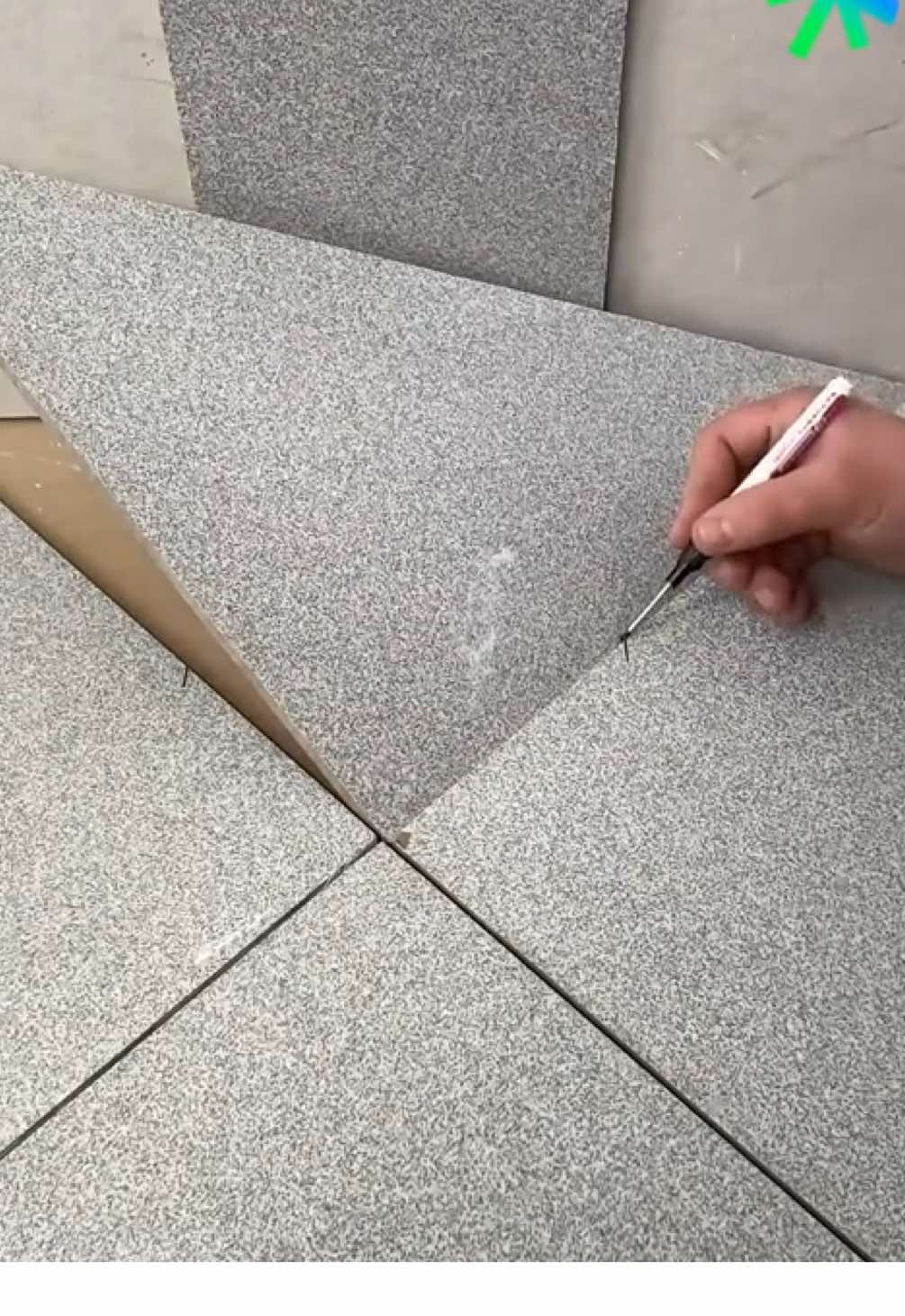 Tile installation hack  || #crafts #handcraft #art #creative #craft #magic #easycraft #drawing #artist #hack #forypupage #usa