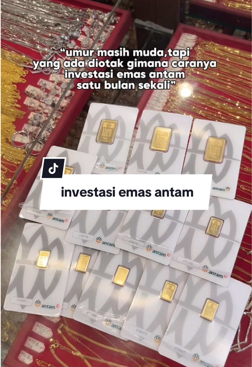 simpan uang kamu untuk investasi emas antam tiap bulan yuk😍 __________________________ 📍Maps : Toko Perhiasan Emas Purnama  📲 :  0821-4491-2220 #emasbatangan #kalungemas #antingemas #emaspurnama #emasmurah #murahdanlengkap #bali #singaraja #perhiasanbali #baliemas #kalungdubai #emasdubai