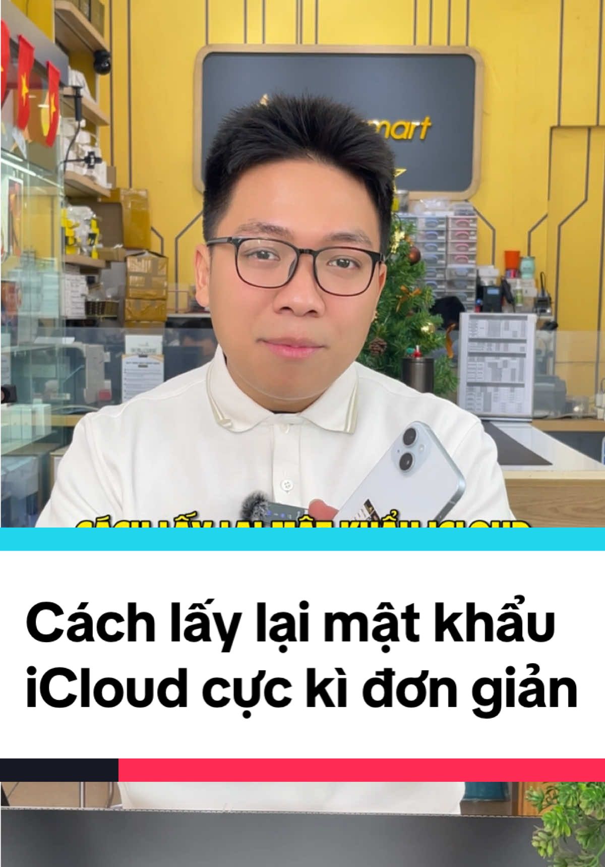 Cách lấy lại mật khẩu icloud cực kì đơn giản #truesmartvn #iphone #LearnOnTikTok #thanhcongnghe  