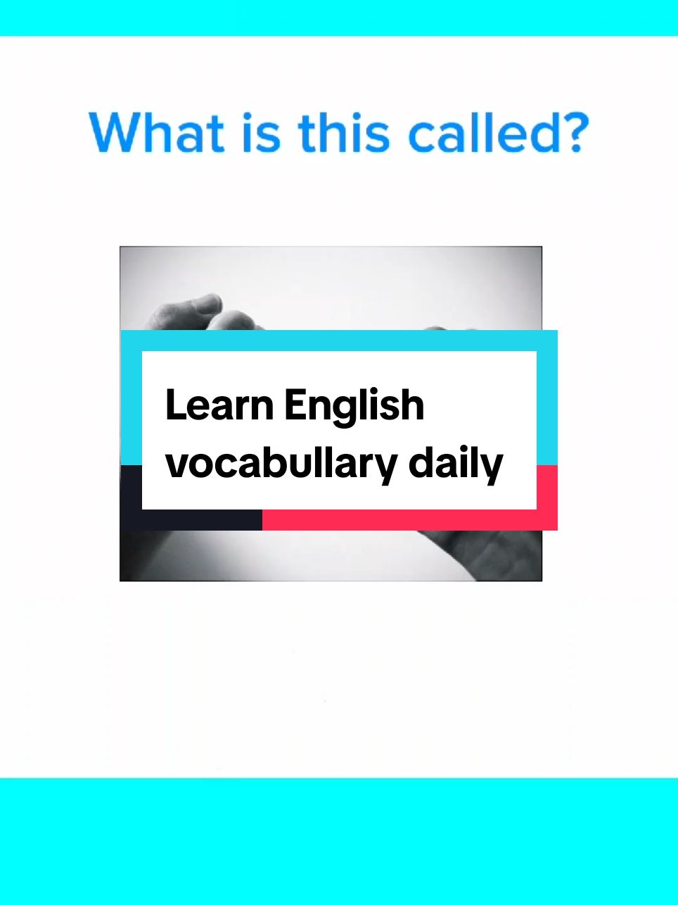 learn English vocabullary daily. #learnenglish @Abdikadir khalif abdullahi 