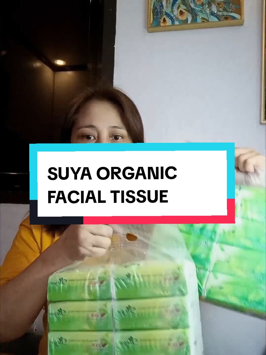 Pinakasulit na facial tissue na nahanap ko sa 8 packs Suya Organic Facial Tissue #suyaorganic #facialtissue #tissuepaper #personalhygiene #homesupplies 