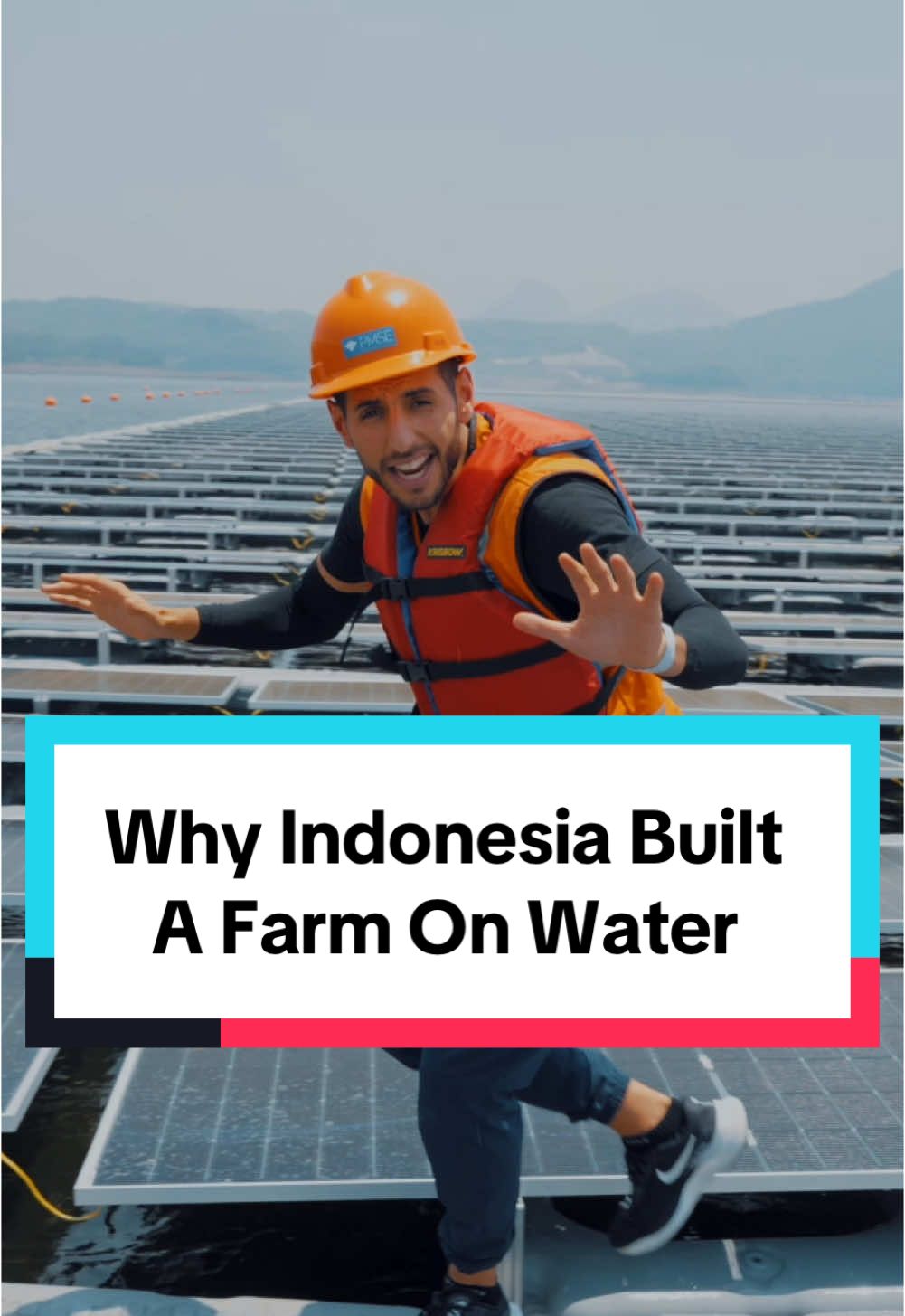 Why Indonesia Built a Farm on Water This is Cirata, the largest floating farm in Southeast Asia - and it doesn't grow rice. It's thousands of solar panels designed to create new energy for Indonesia. It took a lot of hard work and collaboration between the UAE and Indonesia. Thanks to Masdar and PLN for creating this impactful project. This is proof that good things can happen when we work together.