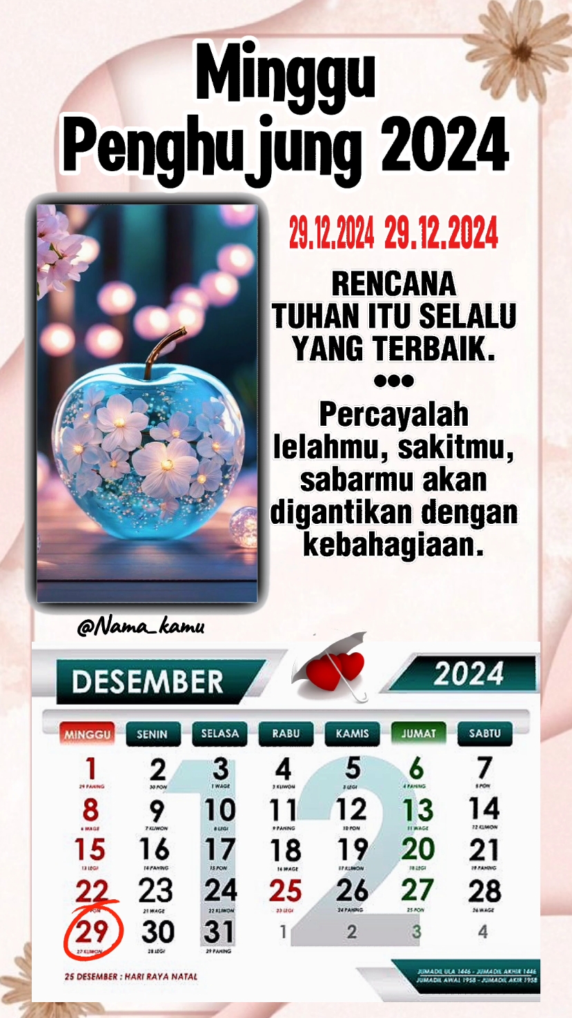 Minggu Penghujung Tahun 2024 . . . .  #templatecapcut  #happyweekend  #happysunday  #template  #fypシ #29desember2024  #fypdong  #motivasi  #storywa  #dedikawan #CapCut 