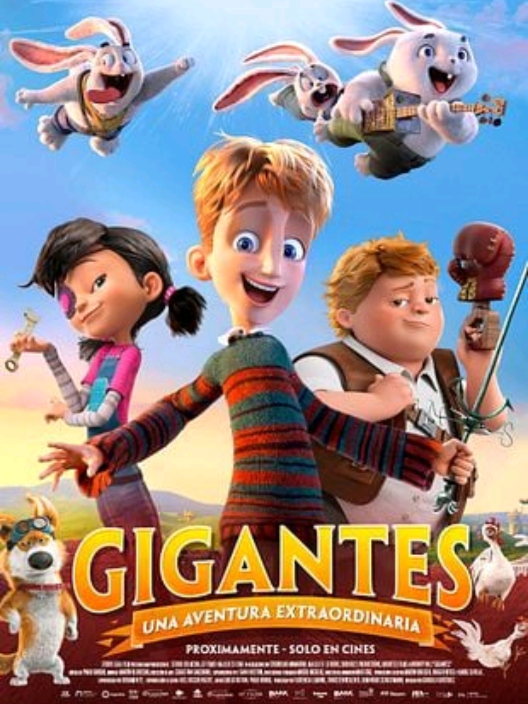 GIGANTES (2024) ▶️🎬 (completo e dublado) Coloque em tela cheia e divirta-se ❤️ ⚠️AJUSTE A VELOCIDADE PARA 0.75x⚠️ sɪɴᴏᴘsᴇ Gigantes é uma encantadora animação de aventura familiar que segue Alfonso (Micke Moreno), um sonhador menino de 11 anos e herdeiro de Dom Quixote. Acompanhado por seus três coelhos imaginários e musicais, ele se une a seus amigos Pancho (Demián Velazco) e Victoria (Karol Sevilla) em uma missão épica para salvar sua amada cidade natal de uma tempestade devastadora. Em meio a desafios, eles descobrem que a verdadeira força reside na amizade e na imaginação. Com coragem e criatividade, o grupo enfrenta seus medos e aprende a sonhar o sonho impossível, transformando a tempestade em uma oportunidade de união e esperança. Esta jornada extraordinária é um tributo à magia da infância e ao poder dos laços que nos conectam. #filmes #filme #foryoupage❤️❤️ #completo #fipシ #fipシfipシforyou #favorita #filmecompleto #rango