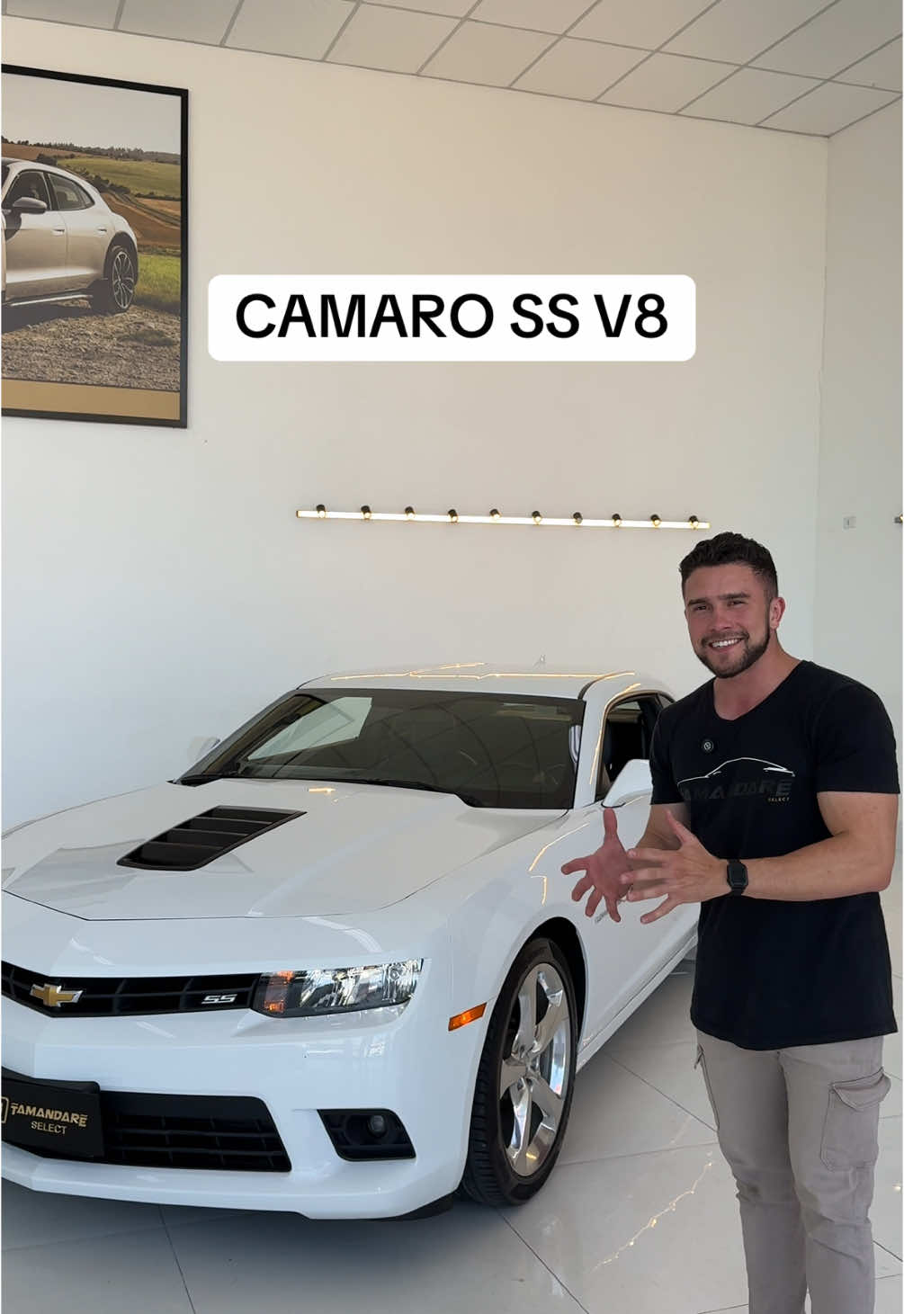 Mais um muscle car entrando para venda, Camaro SS 6.2 V8 2015 com 30.000 km apenas!  #camaross #v8 #bc