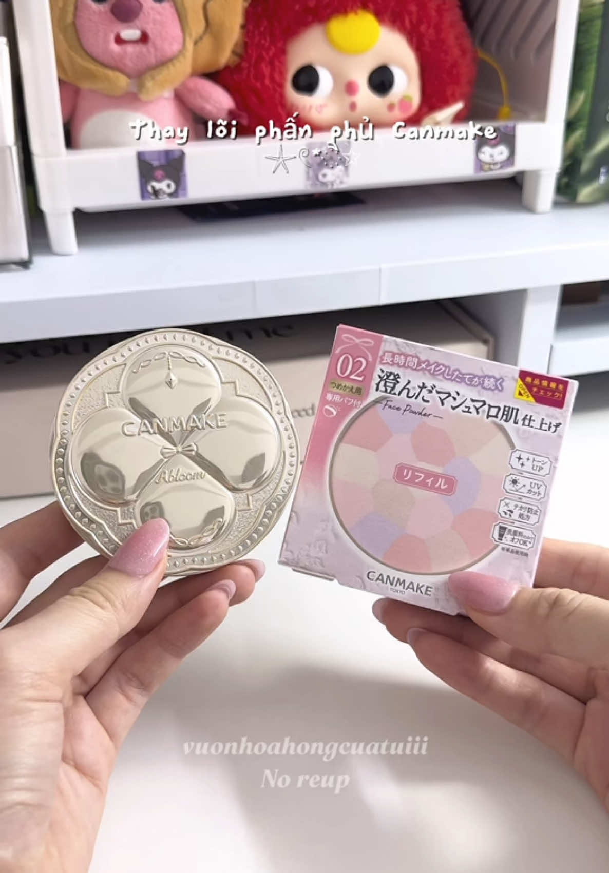 Nay thay lõi phấn phủ Canmake cùng tui nhaa🎐🎀🪞🩰🦢🕯️ #canmake #canmaketokyo #canmakepowder #phanphucanmake #phanphu #makeup #xuhuong 