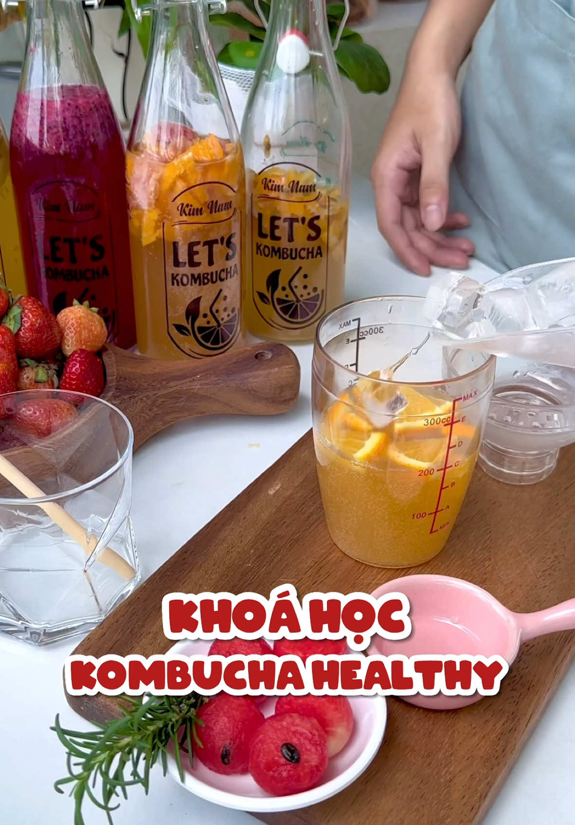 Bà nào học làm kombucha thì ới tui nha. 