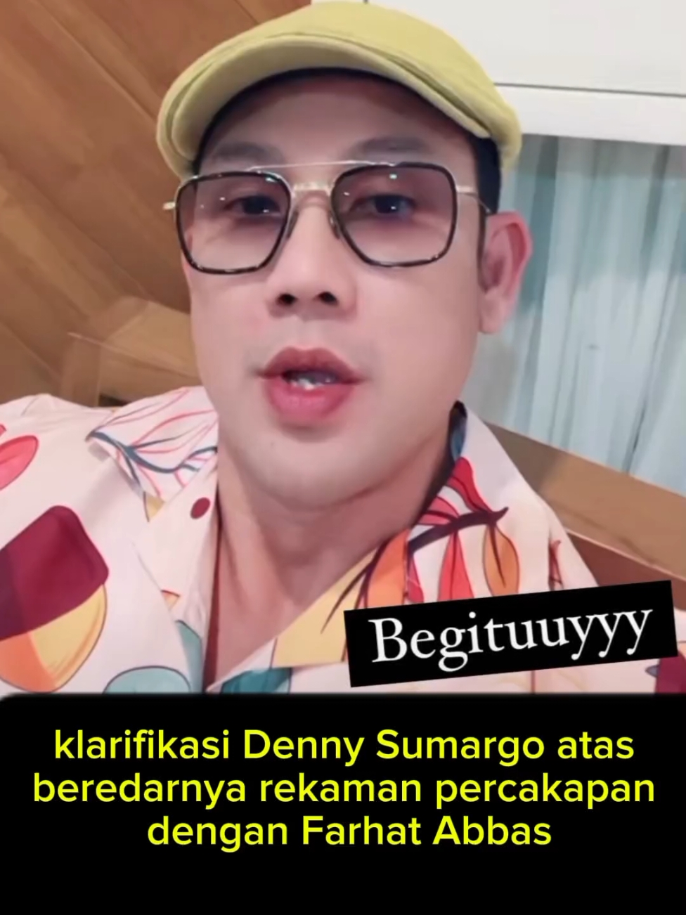 klarifikasi Densu atas rekaman suara dengan farhat Abbas #densu #dennysumargo #farhat #novi #donasi #foryou #fyp 