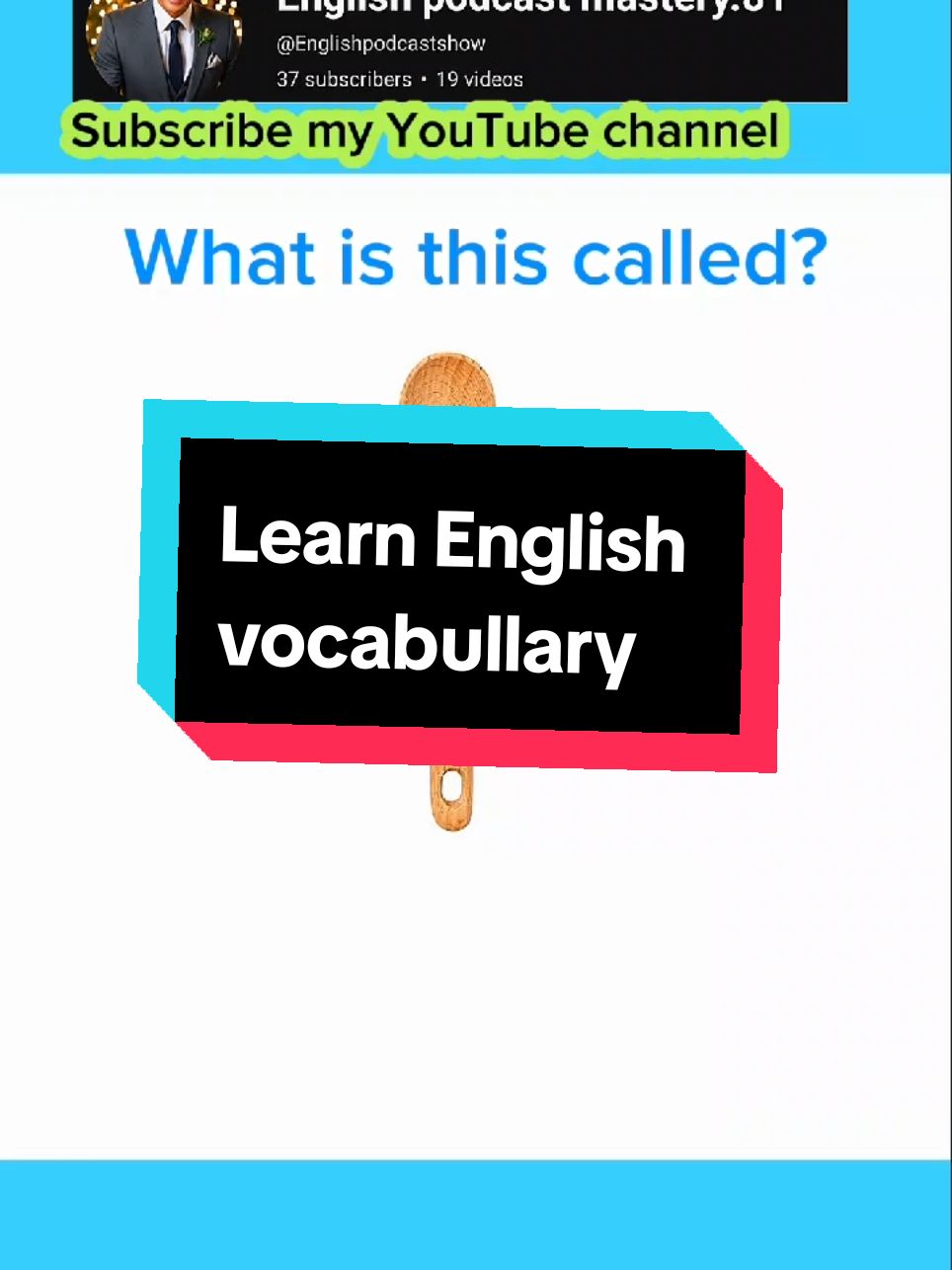 learn English vocabullary. #learnenglish 