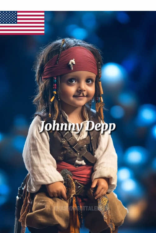 Only Johnny Deep can combine style and magic like this! 🤩😯 #johnnydepp #gottalent #americagottalent #usa🇺🇸 #talent #ia #trasformation #ai #unitedstates #jacksparrow 