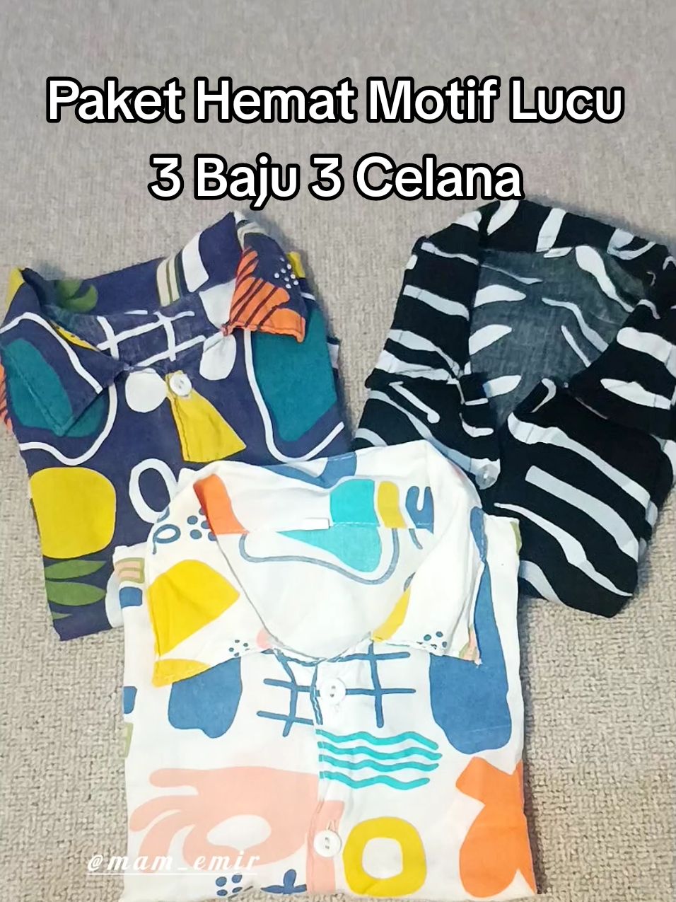 Setelan Anak dah paling bener deh bun, nggak repot lagi mikir style anak harus gimana, auto cakep pake baju + celananya #setelananak #setelananakmurah 