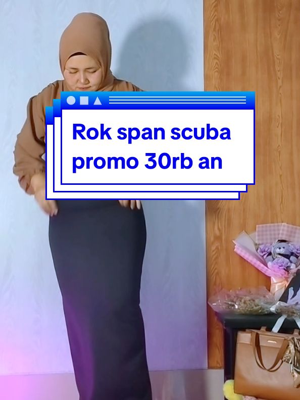 Rok span scuba, rok panjang cakep harga promo cuman 30rb an. Klik kranjang kuning. #koreanskirt #rokpanjang #rokkoreanstyle #rokkekinian #endyearsale #cuantanpabatas #wibgajian #rokspan #rokscuba 