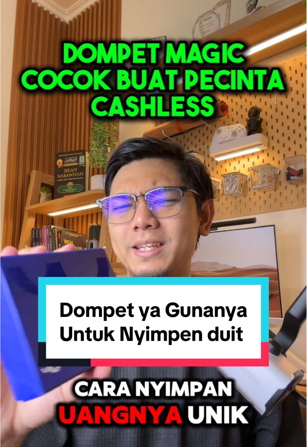 Dompet ini cocok buat pecinta cashless #wallts #dompet #magicwallet