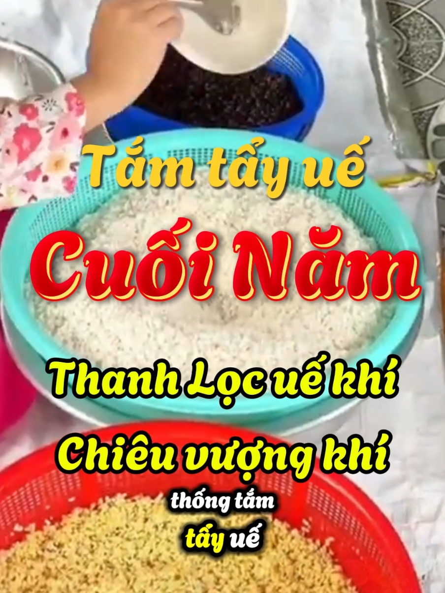 Tẩy uế cuối năm và phong tục cổ truyền.  #catlongnhuy #tayue #tayuecothe #xongnguoitayue #tailoc #thaomocthiennhien #xaphonglong 