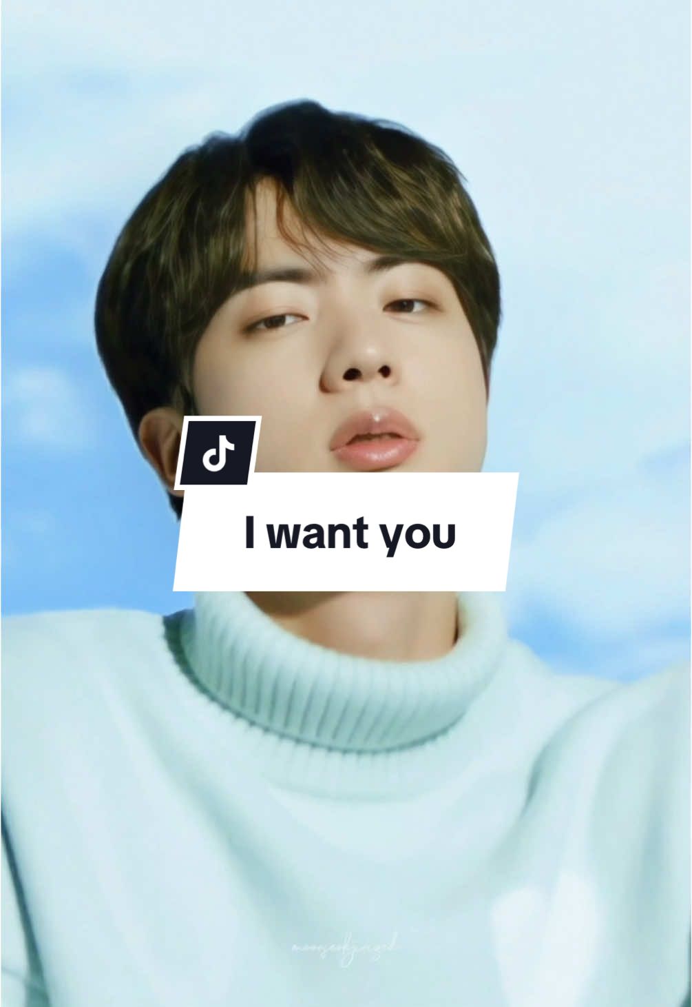 He made me fall deeply. 🩵 #방탄소년단진 #JIN #진 #김석진 #방탄진 #BTSJIN #illbethere_jin #runningwild_jin #happy_jin #falling_jinxtaka