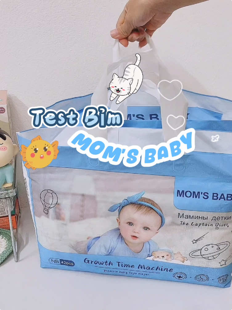 Bỉm đáng để thử các mẹ ơi 🍼🫧#mẹbôngbối #mẹbimsua #review #bỉmchobé #taquanchobe #momsbaby #sieuthamhut #fyb #xh