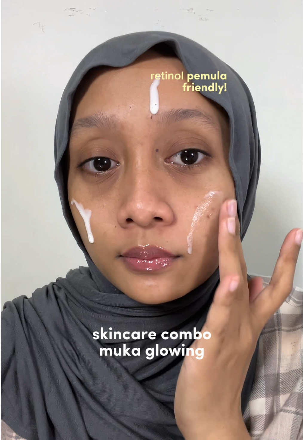 Paginya dicombo lagi pake vit c +sunscreen, udah deh makin mantep✅ #retinol #retinolskincare #retinolserum #skincare #somethincretinol #retinolsomethinc #somethinc 