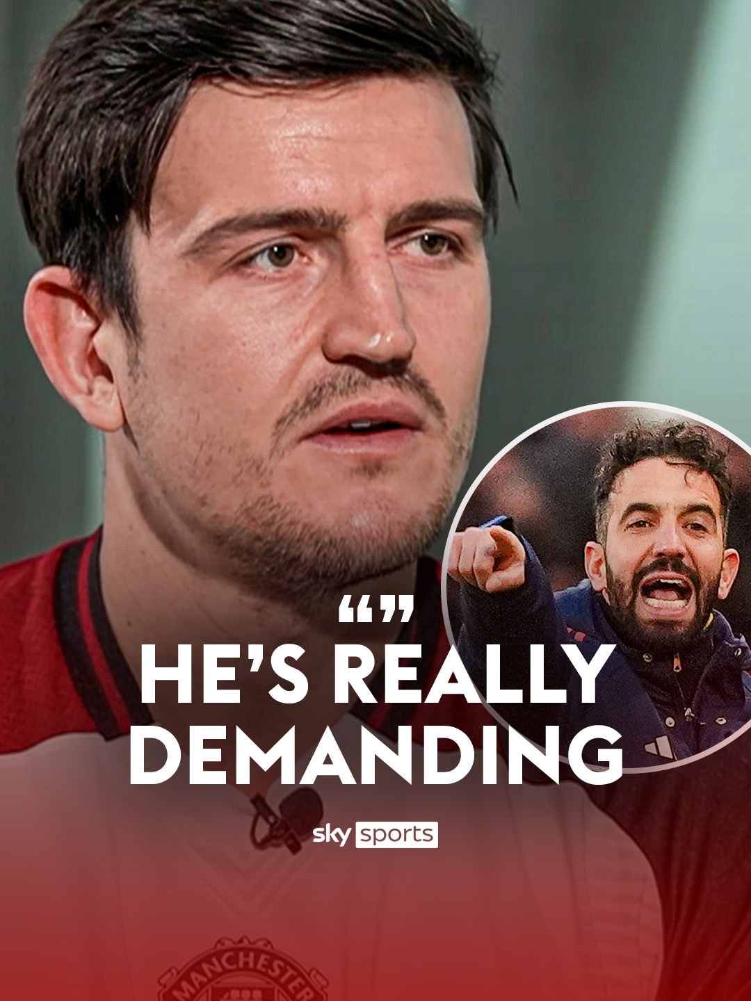 Harry Maguire says Ruben Amorim's demands are the 'total opposite' to Erik ten Hag's 🔴 #manchesterunited #manutd #harrymaguire #rubenamorim #eriktenhag