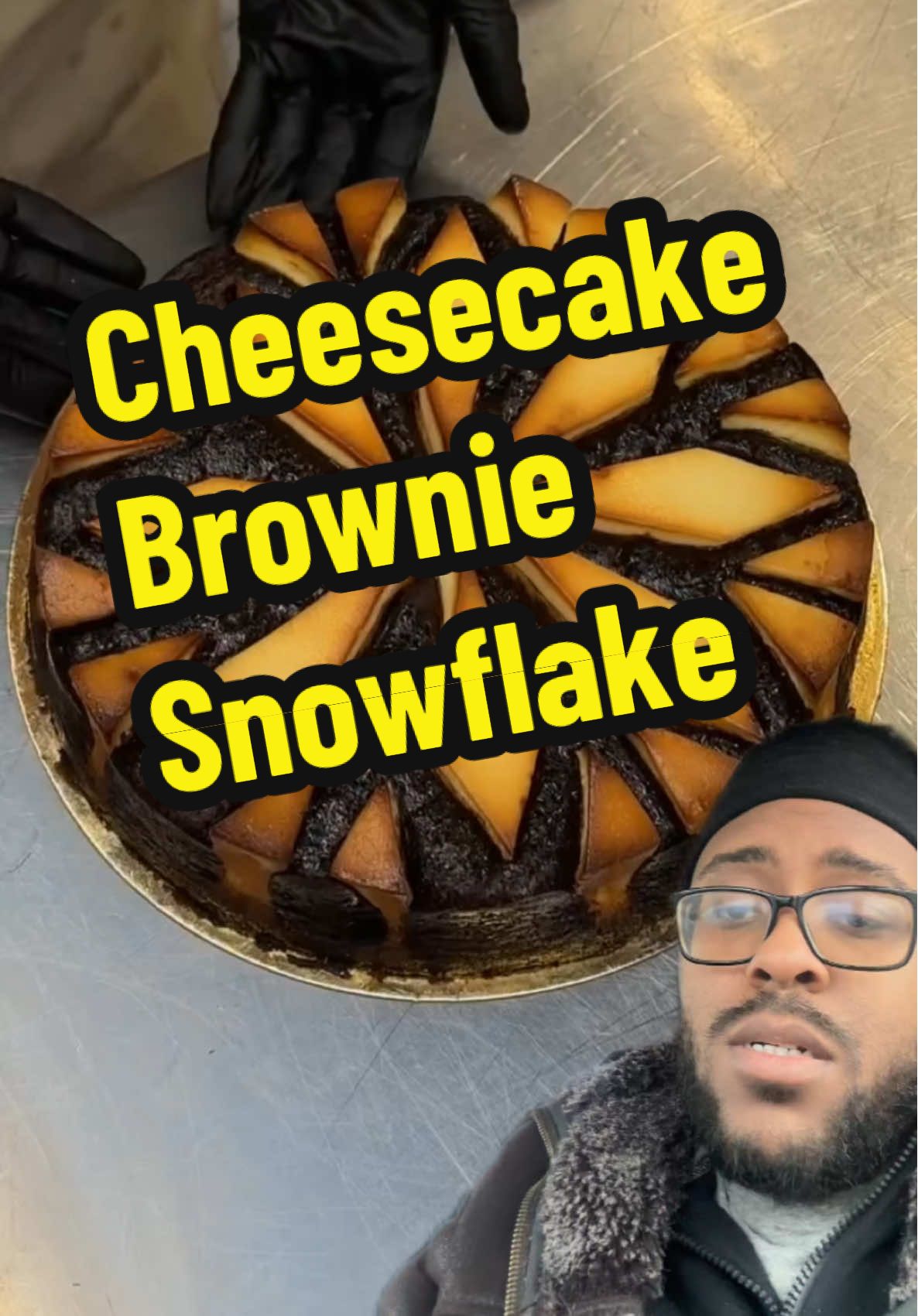 CHEESECAKE BROWNIE SNOWFLAKE ❄️😍😮‍💨 #TikTok #instagram #Love #viral #like #memes ##explorepage #trending #instagood #explore #cheesecakebrownie #likeforlikes #followforfollowback #snowflake #meme #fyp #youtube #tiktokindonesia #fashion #photography #k #tiktokdance #likes #bhfyp #tiktokindia #video #art #cute #stewartfamily 